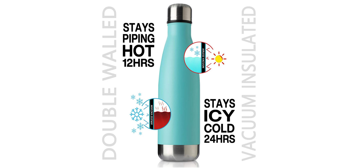 Stainless steel vacuum insulated water bottle ရဲ့ အားသာချက်ကဘာလဲ